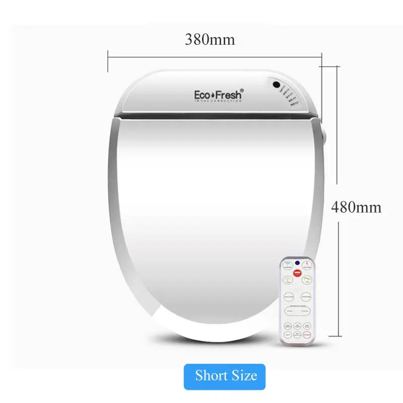 EcoFresh Smart toilet seat  Electric Bidet cover intelligent bidet heat clean dry Massage care for child woman the old