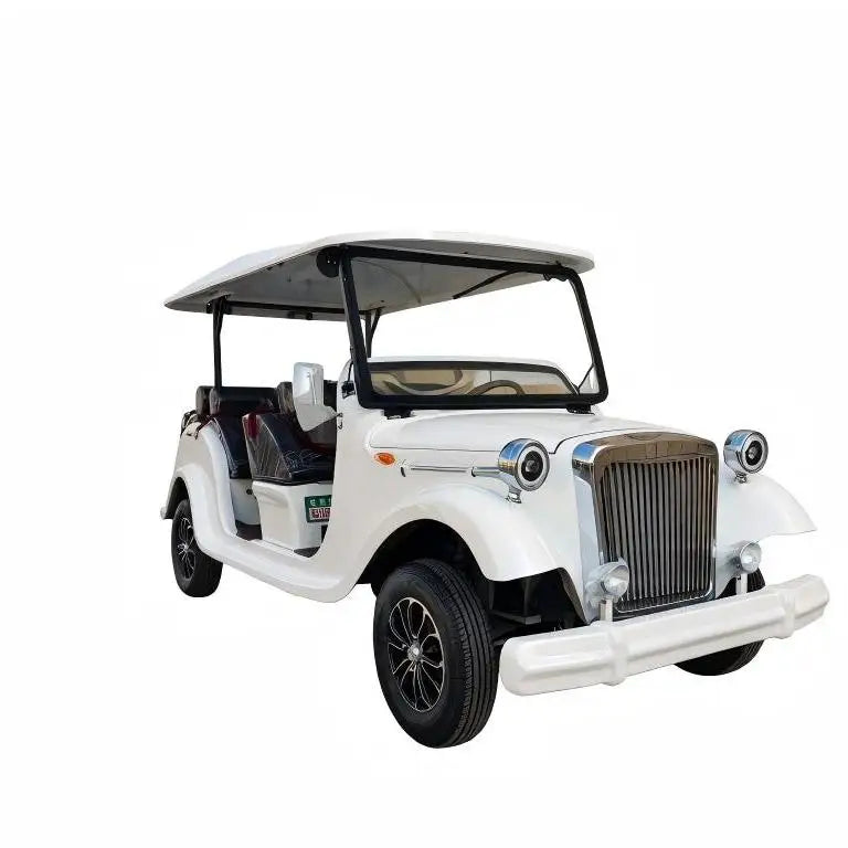 72v100ah 4KW Battery Powered Old Retro Golf Cart Buggy Antique Sightseeing Electric Vintage Classic Car