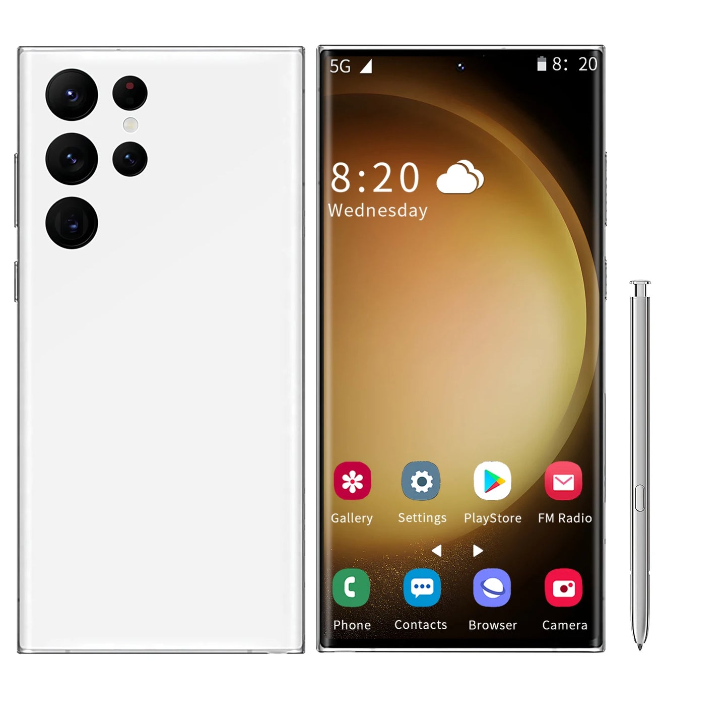 Cellphone Original S23 Ultra 16GB+1TB Smartphone 7inch Unlocked Dual Card 5G Phones Android 13.0 Mobile Phones