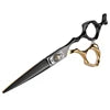 Black Golden Professional Hair Scissors  Set Hairdressing Scissors Hair Clipper Razor Thinning Cutting Scissor Barber Haircut