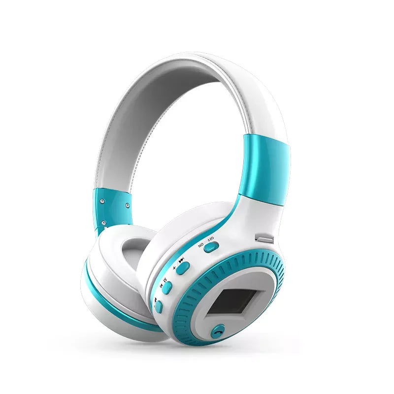 Noise Cancelling Wireless Audifonos Foldable Hifi Deep Bass B19 Headphones & Earphones Audio With Mic Over Ear