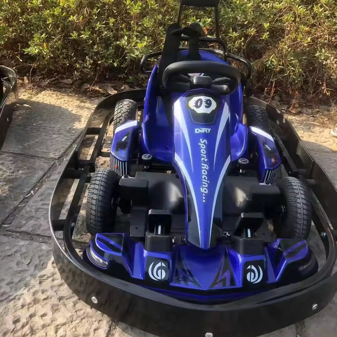 Karting Electric Go Kart Car Go Cart Racing Go Karts for Adults Kids Electric Go Kart Go Karts for Kids