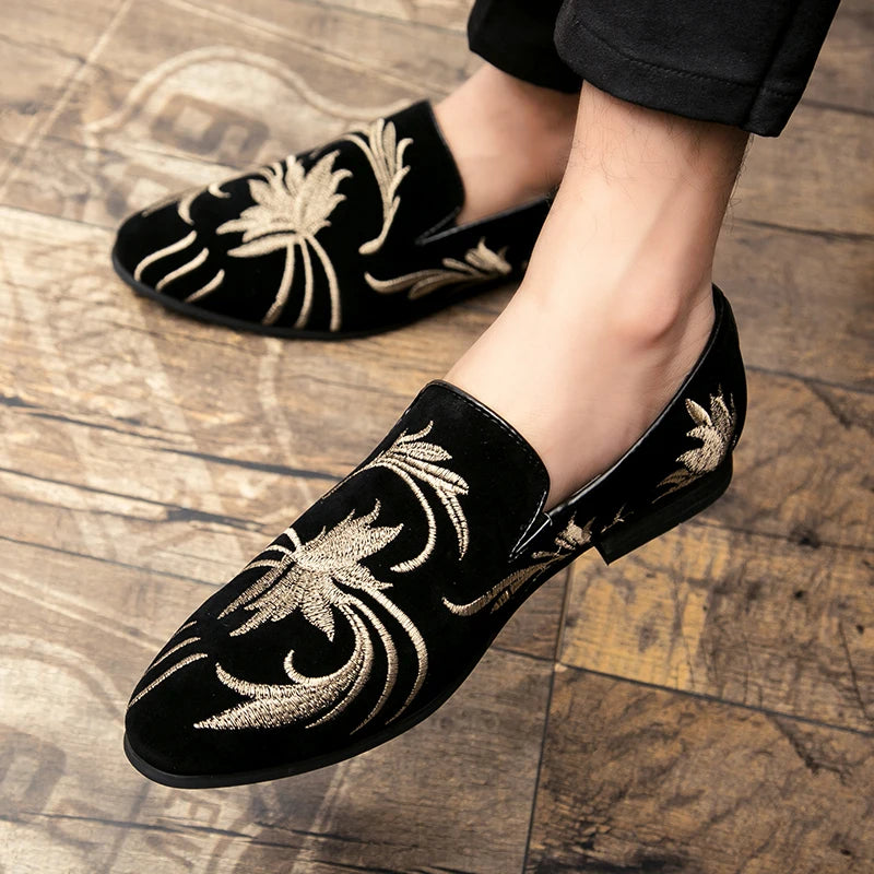 Good Quality Men Luxury Leather Shoes Fashion Dress Formal Genuine Leather Dress Loafers Shoes for Men