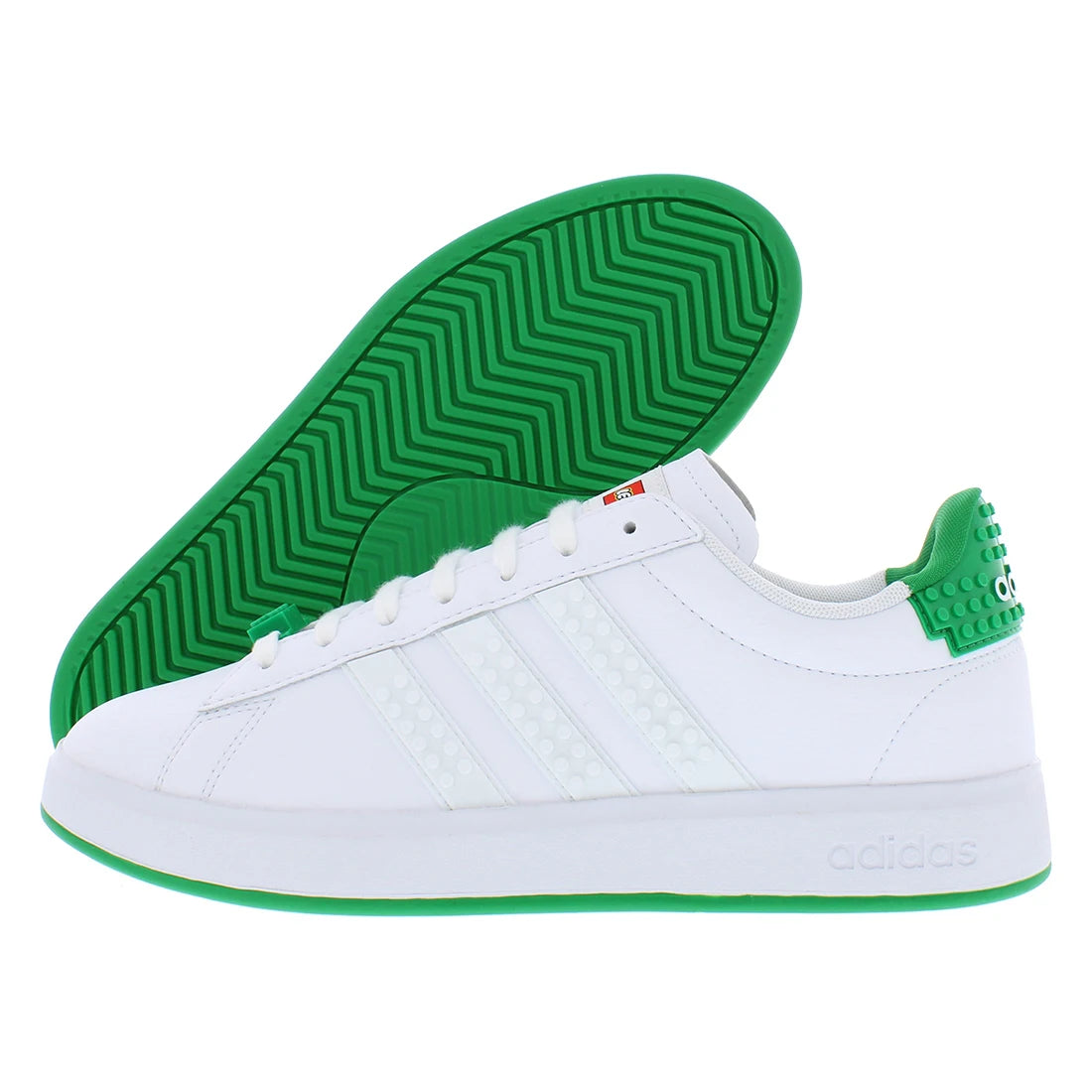For Grand Court 2.0 Mens Shoes Model GW7177 White/Green 100% Authentic
