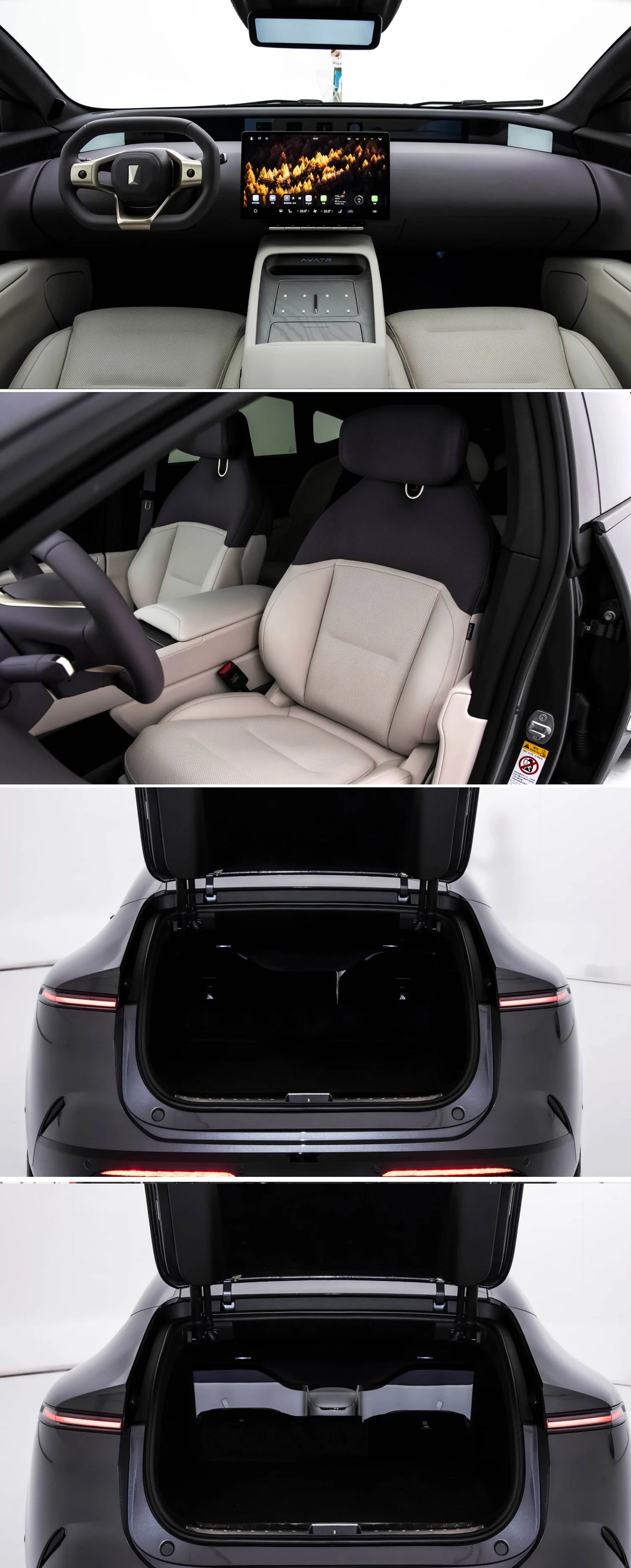Electrico Avatar 12 Single Motor Dual 4 Door 5 Seat Electric Car Changan Avatr Avatar 12 2023 2024 Price Huaweis Avatr 12