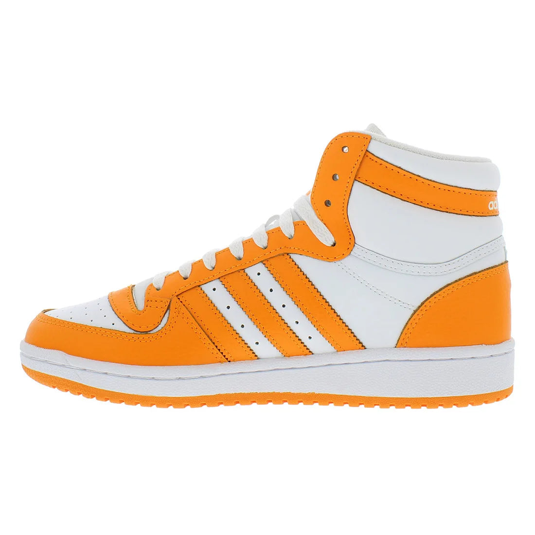 For Top Ten Rb GX0758 Men's Basketball Shoes White Orange Genuine Leather Rubber Outsole EVA Midsole Vietnam Made