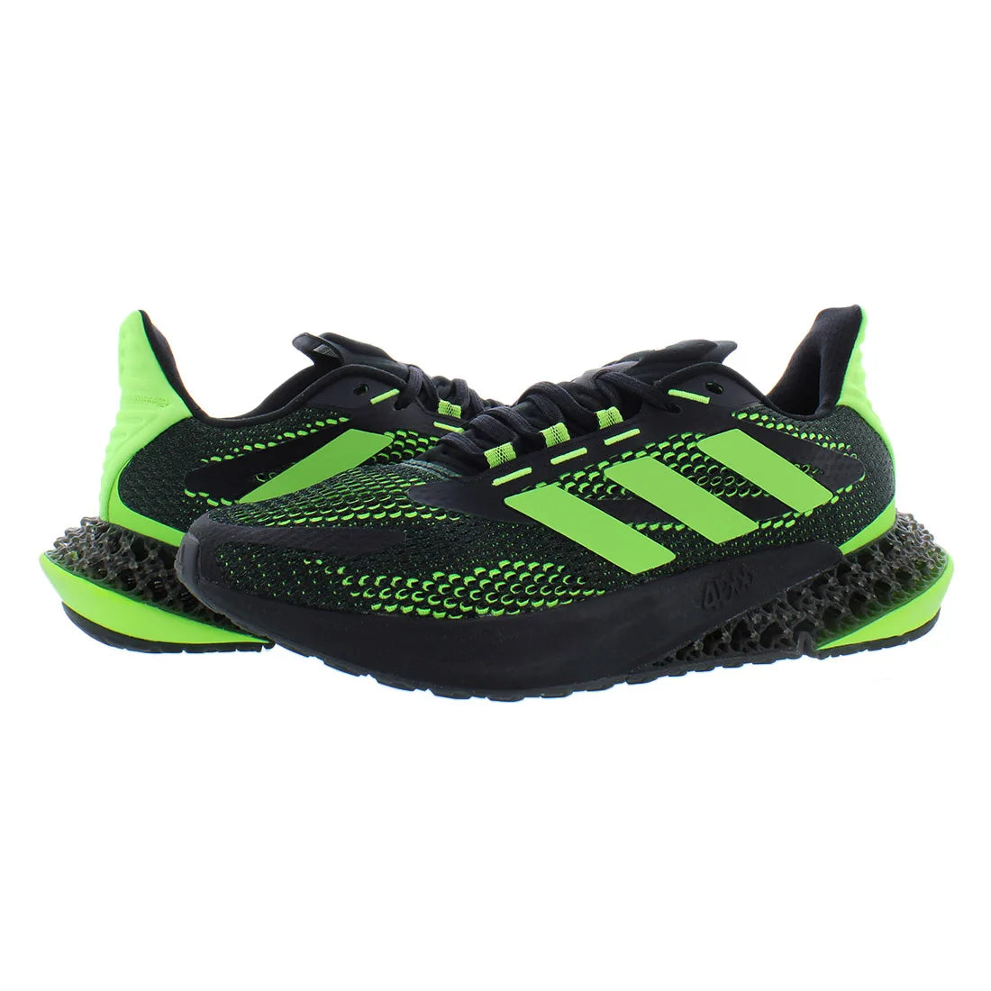 For 4D FWD Pulse Mens Shoes Model Q46451 Color Black/Lime 100% Authentic