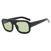 Fashion Luxury Women Men Punk Rectangle Sun Glasses Big Frame Square Sunglasses