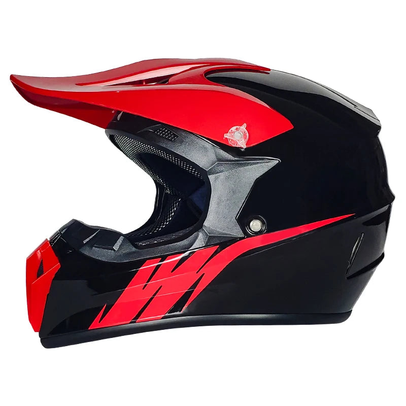 Competitive Price Dot-Approved Motocross&Off-Road Helmet Ultimate Protection for Downhill&Dirt Bike Adventures