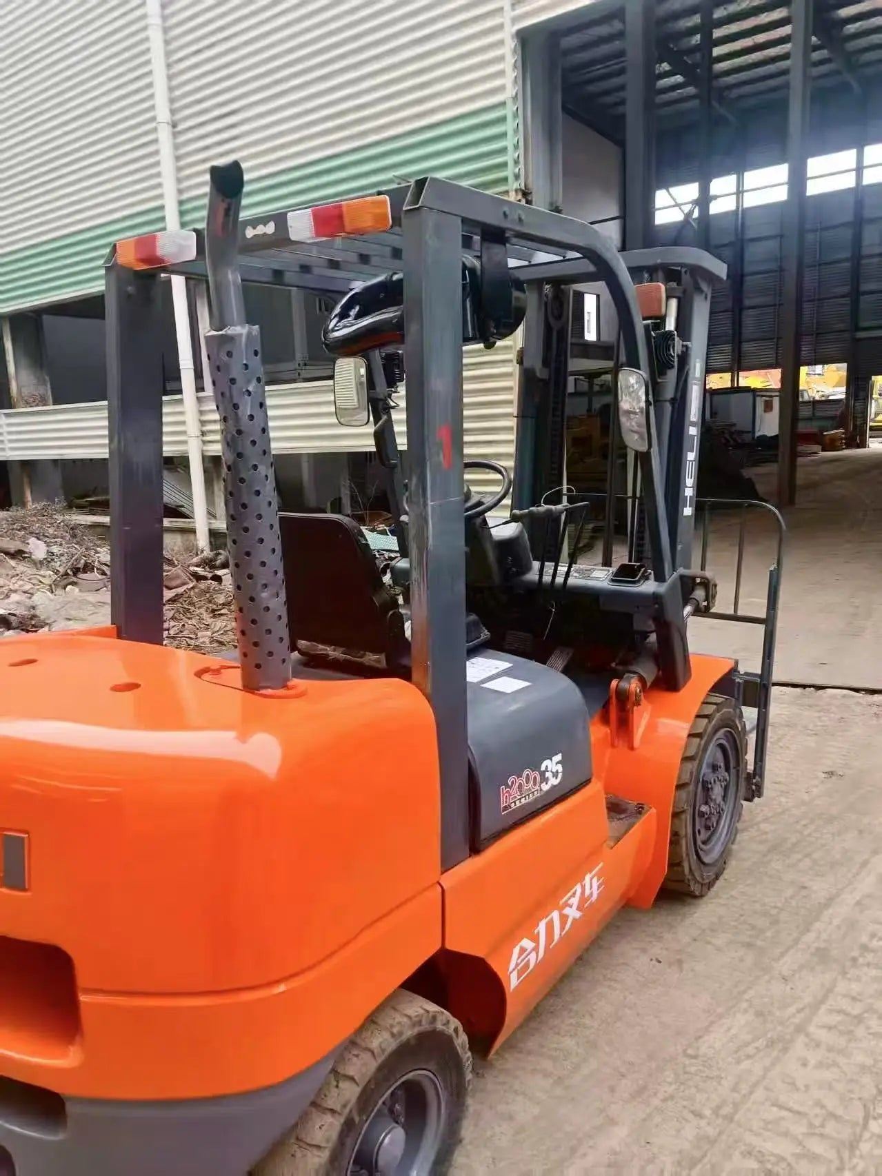 Pre-owned Second-Hand Forklift Heli 3ton Diesel Forklift in Good Condition Use Cost-Effective EAC PVoC CE SASO Certified