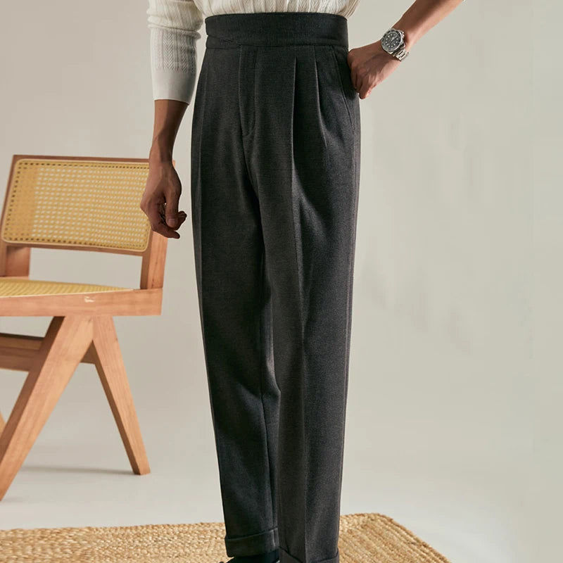 Winter New Style Business Trousers for Men Office Wears Karki Trouser Formal Pants Trousers