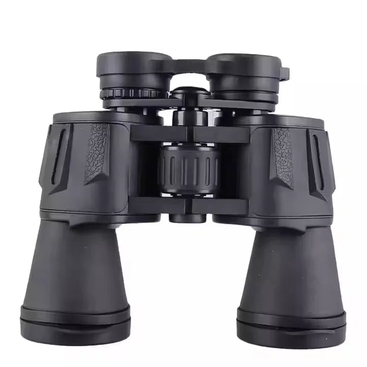High Quality 7x50/10X50/20X50 Long Range Binoculars Metal Plastic Bak4 Porro Prism System Center Focus Travel Sports Telescope