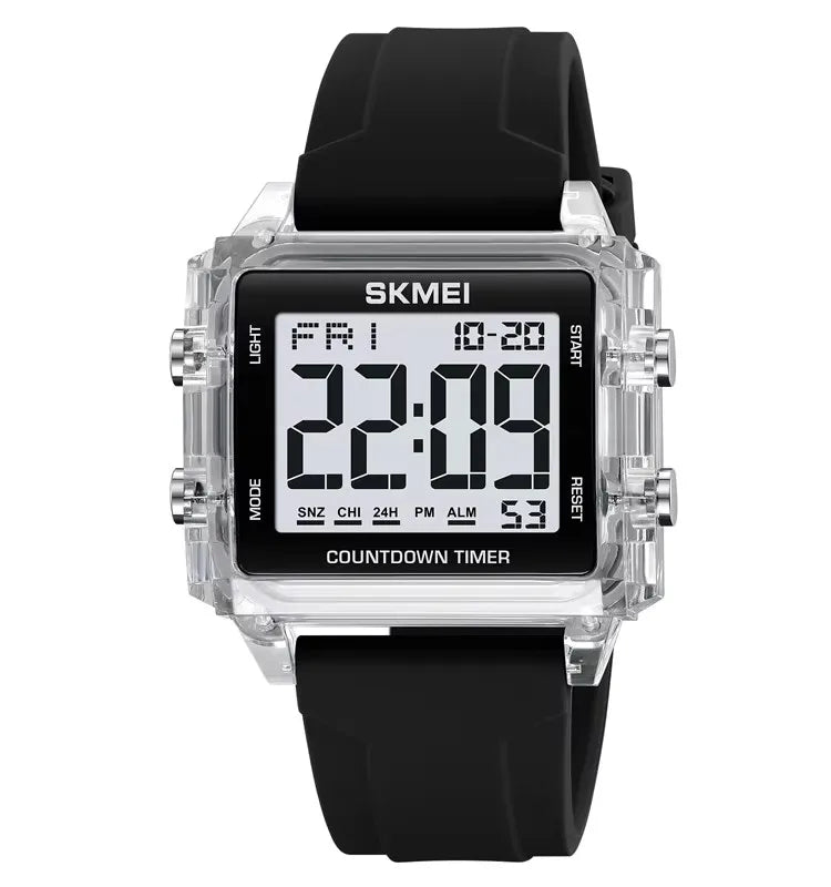 SKMEI 2320 Top Luxury Electronic Fashion Brand Waterproof Men Sports LED Watch Wristwatch Men's Digital Movement Male Watches