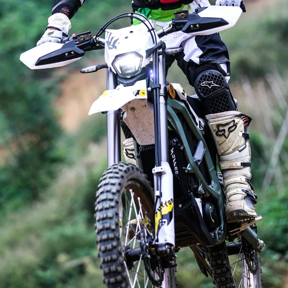 ULTRA BEE Electric Dirt Bike 74V 12500W Middrive Ebike 56Mph 55Ah 21700 120Km Range 19Inch Off Road Electric Motorcycle US Stock