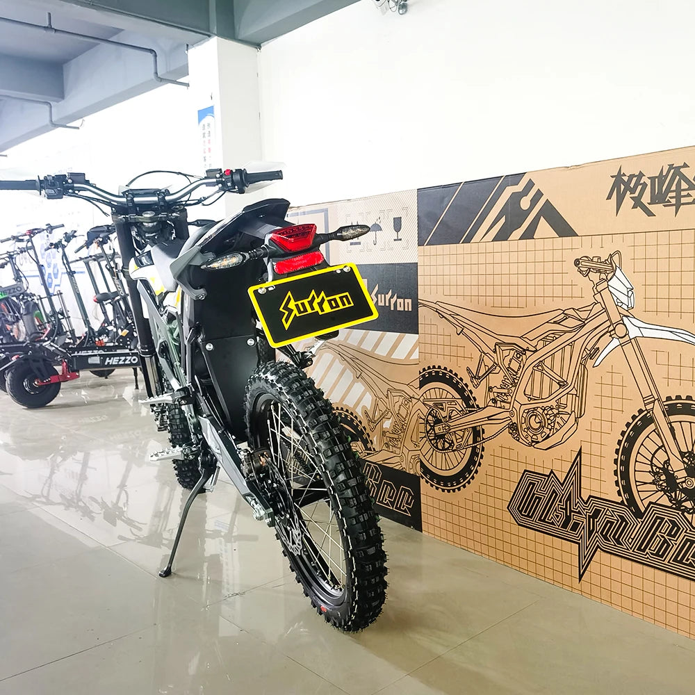 ULTRA BEE Electric Dirt Bike 74V 12500W Middrive Ebike 56Mph 55Ah 21700 120Km Range 19Inch Off Road Electric Motorcycle US Stock