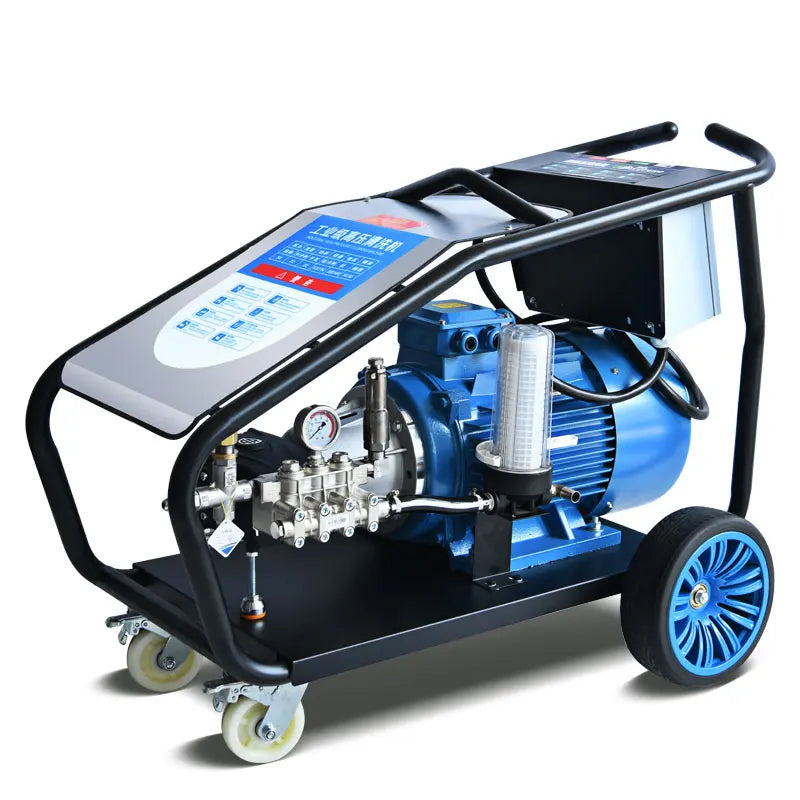 Industrial Grade High Pressure Cleaning Machine New Condition with Pump for Iron Plate Rust Removal and Courtyard Cleaning