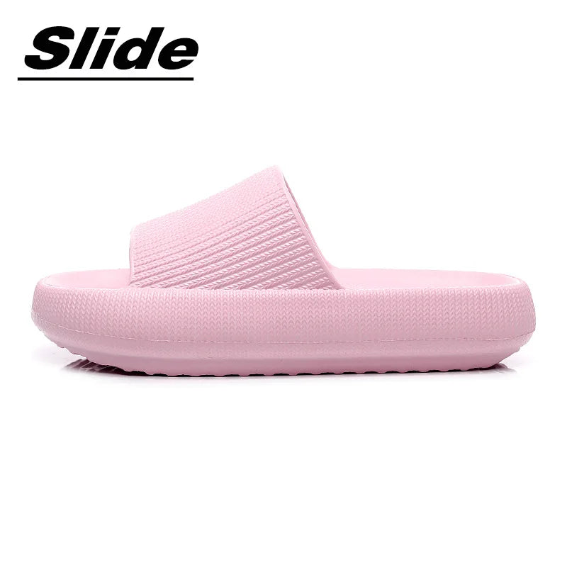 EVA Slides Slippers Outdoor Indoor Sandals for Women and Ladies Shoes Men Pillow Cushion Slides Footwear Custom Logo Wholesale