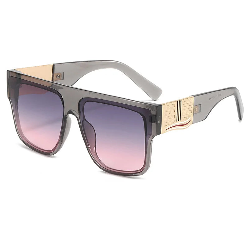 Superhot Eyewear 21835 Fashion 2024 Y2K Oversized Square Flat Top Shades Sunglasses
