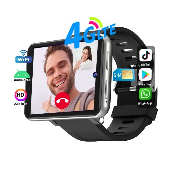 New Product 2024 Smart Watch Connects Electronic Men Watches High Quality 4G Smartwatches WiFi Thermometer and Camera Mobiles