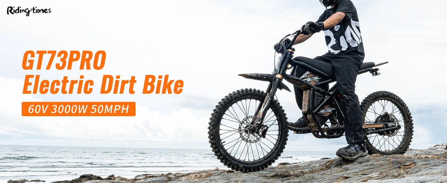 US Big Power 180km Range E-bikes GT73 Pro  60V 36Ah Electric Fat E-bike Free Shipping