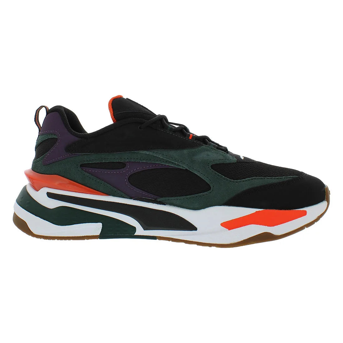For Rs-Fast Buck Mens Shoes Model MSS-38103701 Colors Black/Green/Purple 100% Authentic