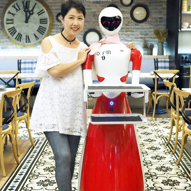 Delivery Service Robot  Hotel Delivery Robot for Hotel Restaurant Room Service