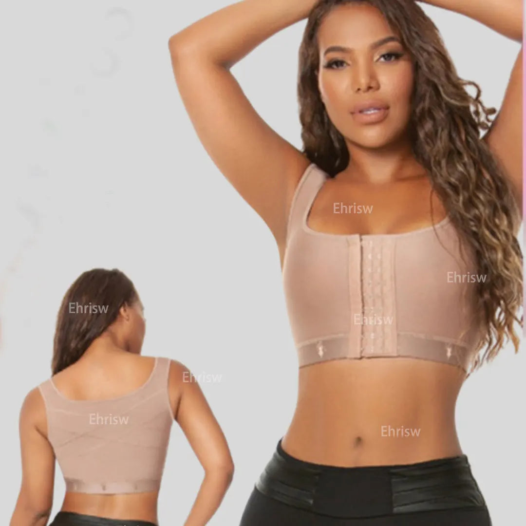 Brassier Post-Operatorio New Women Front Breast Support Bra Implant Stabilizer Post Surgery Compression Underwear Surgical