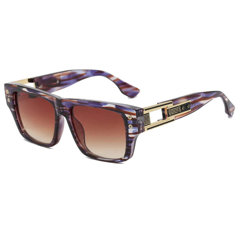 Superhot Eyewear 40961 Fashion 2025 Retro Classic Square Gradient Outdoor Vacation Photo Decorative Sunglasses