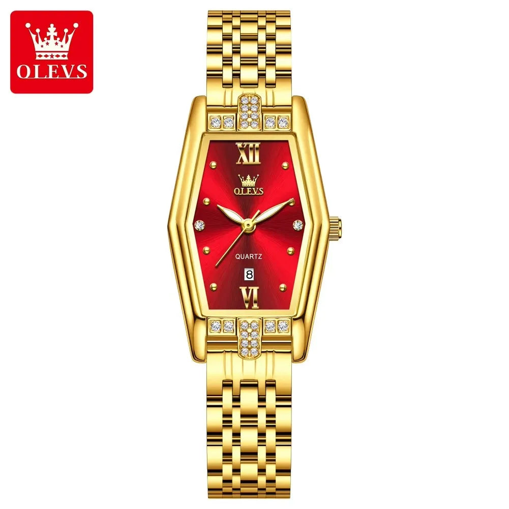 Olevs 3699 Women's Original Brand Quartz Watches Waterproof Luminous Hands Women Wristwatch for Ladies Montre Femme Relojes Uhr