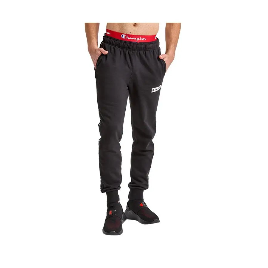 Champion Classic Fleece Jogger Mens Active Pants Color: Hiker Green/Black | 100% Authentic