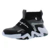 Champion Hyper Future Hi Infant/Toddler Shoes Color: Black/Grey Knit  100% Authentic