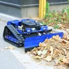 Mini Rc Robot Lawn Mower Electric-stop With Snow Plow Attachments Customized Electric-start Remote Control Lawn Mower