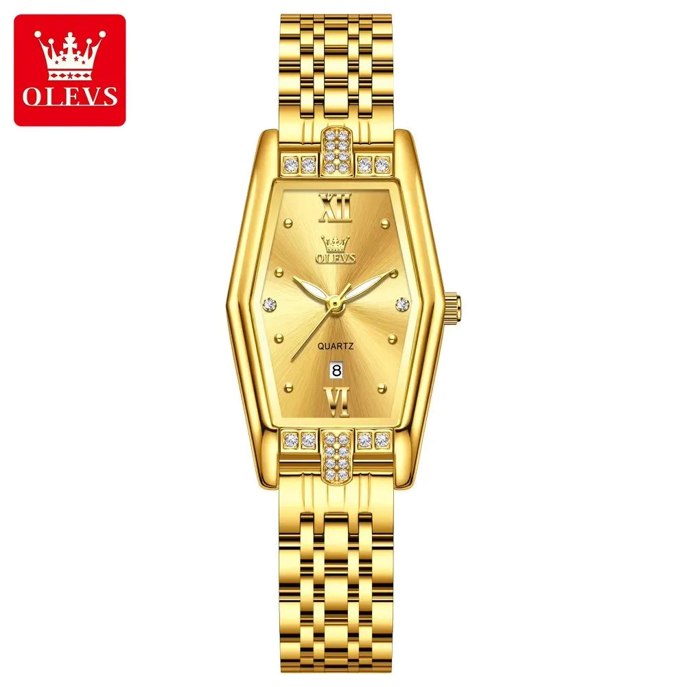 Olevs 3699 Women's Original Brand Quartz Watches Waterproof Luminous Hands Women Wristwatch for Ladies Montre Femme Relojes Uhr