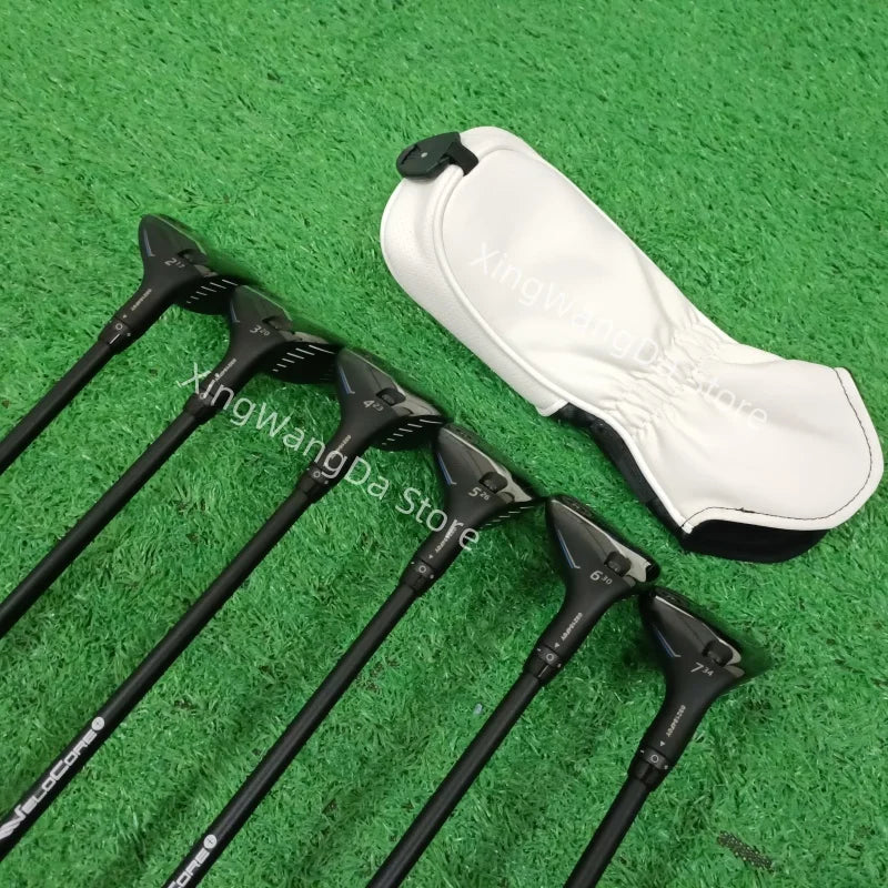 male 2025New 440 Golf Clubs G440 Golf Hybrids17/20/23/26/30/34 R/S/SR/X Flex Graphite Shaft with Head Cover