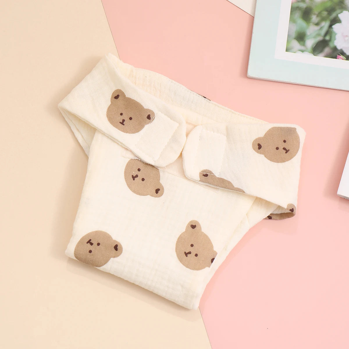Waterproof Reusable Cotton Baby Training Pants Infant Shorts Underwear Cloth Baby Diaper Nappies Panties Nappy Changing