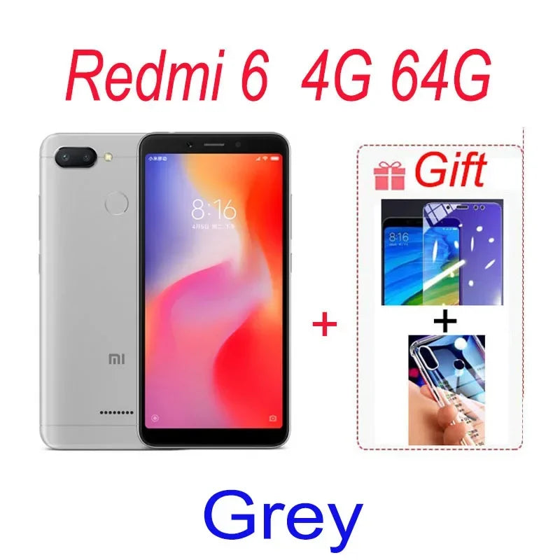 Xiaomi Redmi 5 plus global rom celular smartphone 3GB 32GB/4GB 64GB 5.99''4000mah snapdragon 625 Android 12.0MP Mobile phone