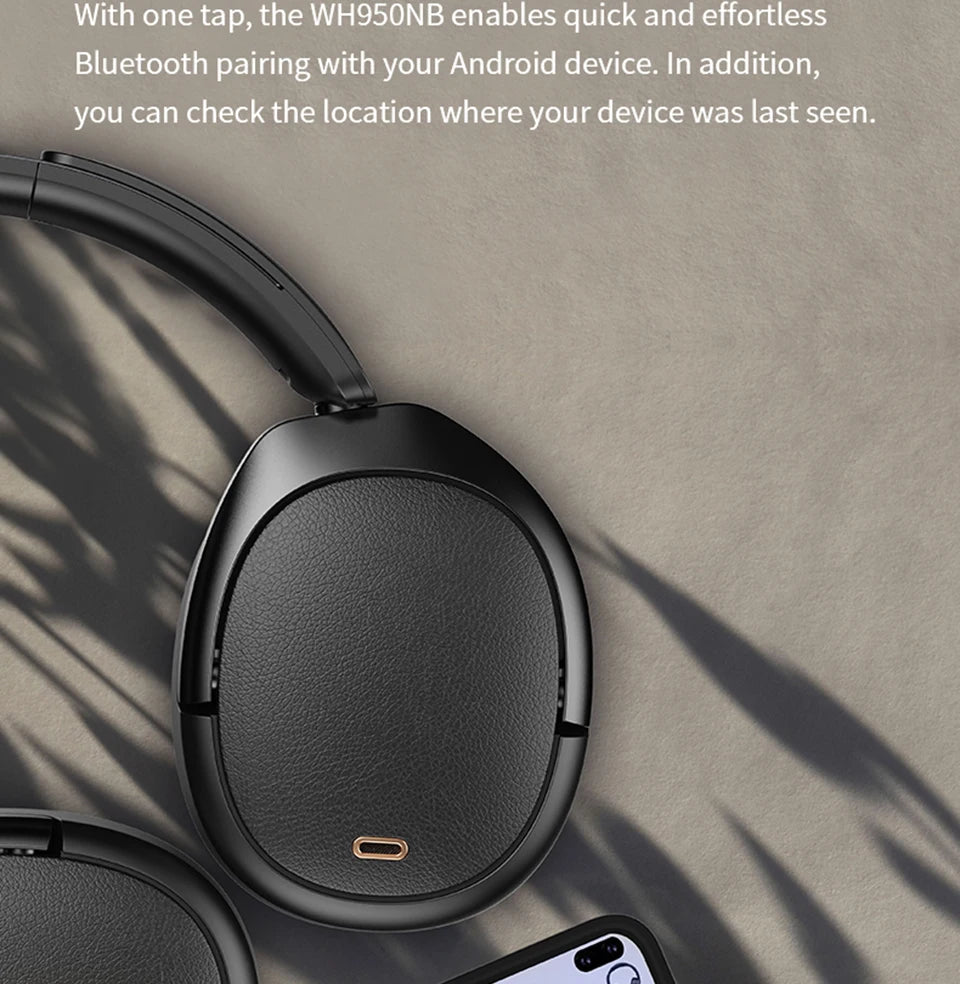 Edifier WH950NB Active Noise Cancelling Wireless Headphones Hi-Res Wireless Audio Dual Device Connection Bluetooth 5.3 Headset