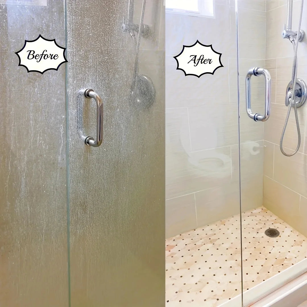 Bathroom Glass Cleaner Hard Water Spot Remover For Shower Door, Ceramic Tiles, Stainless Steel Powerful Descale JB-XPCS H71