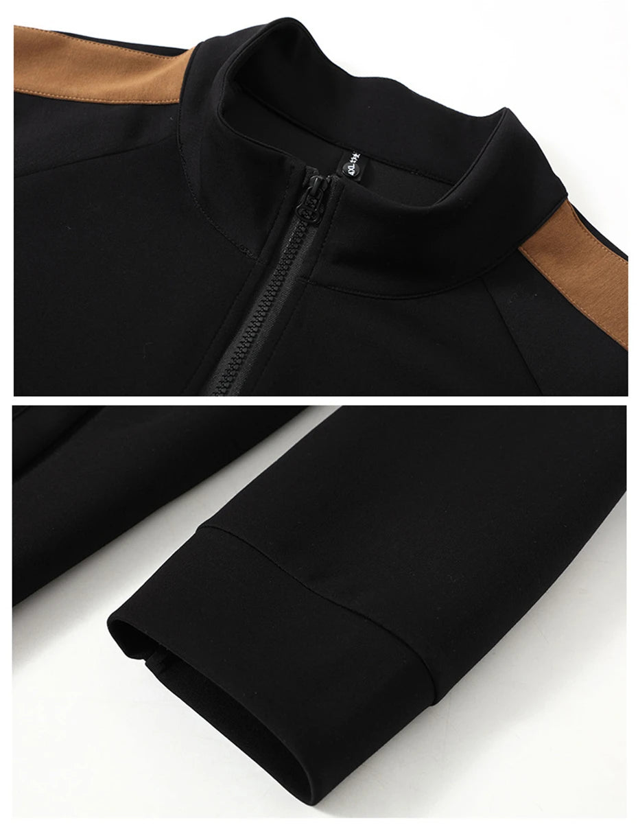 10XL Plus Size Tracksuit Men Spring Autumn Sets Jacket Sweatshirt Pants Fashion Casual Male Suits Jacket Big Size 10XL