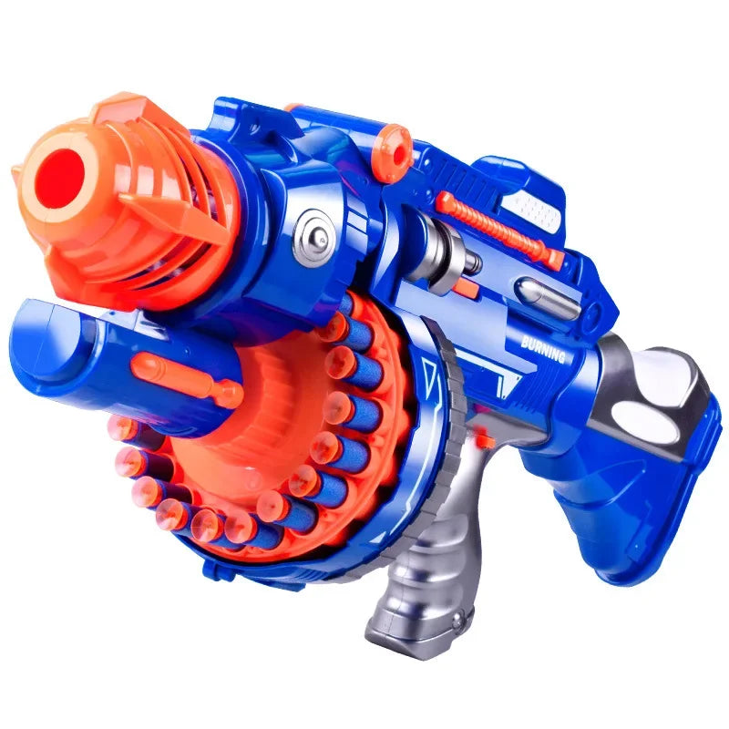 Toys Cool Nerfs Gun Children Electric Continuous Launch Electric Toy Boy Gun Military Firearms Series Soft Bullet Gun Sniper