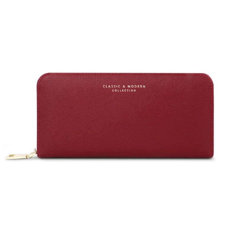 Women Wallet Fashion Purses for Woman Women's Long Style Simple Man Wallets Coin Purse Card Bag Woman's Bags Holders Luggage
