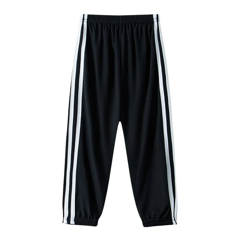1/3 Pieces Children's summer solid color basic sports pants boys casual Joker elastic waist girl sweet and lovely mosquito pants