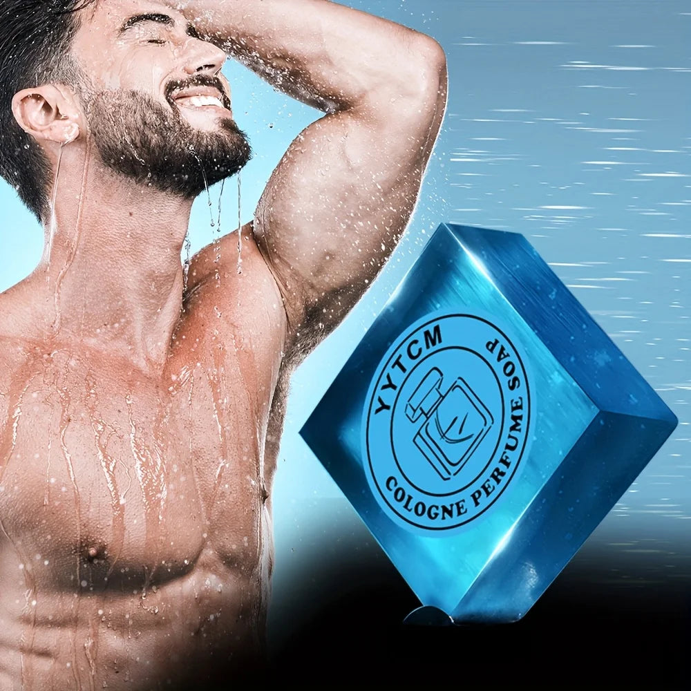 Men's Cologne Soap, Cologne Perfume Soap, Bath Soap Face Wash Bath Body Soap Essential Oil Handmade Soap 70g