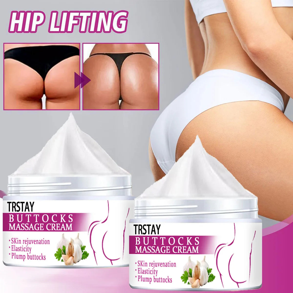 Big Ass Butt Effective Hip Buttock Enlargement Body Massage Products Hip Lift Up Butt  Cream Beauty Buttocks Care