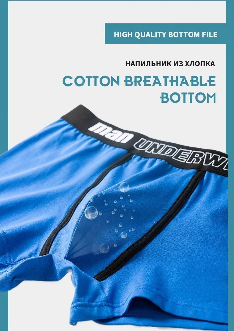 Men Boxers Shorts Underwear Men Home Underpants Printed Men Boxer Cuecas Cotton Soft Male Panties Homme Underwear Men