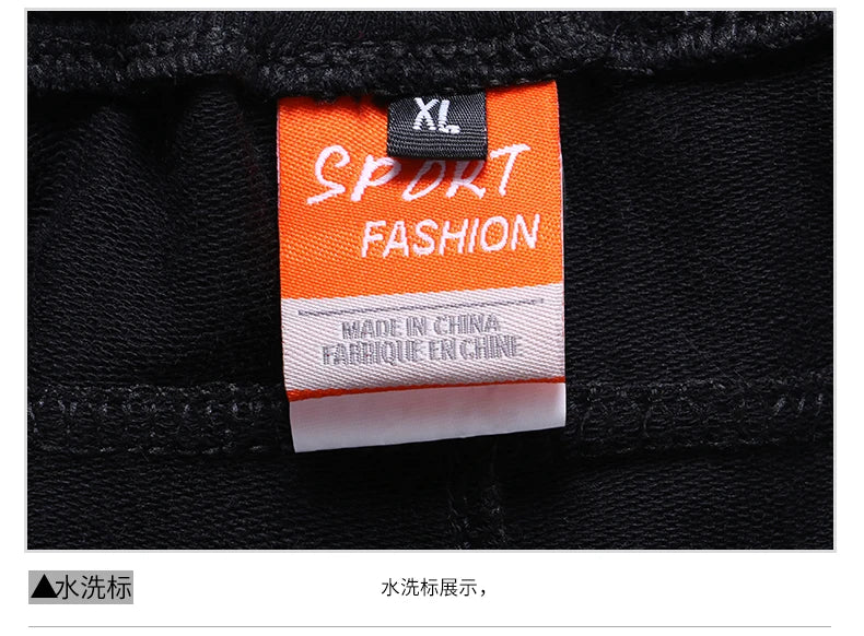 Long Three Quarter Men's Shorts Cotton Elastic Summer Bermuda Male 3/4 Calf Big Size Plus Large 6XL 7XL 8XL 9XL Cuff Below Knee
