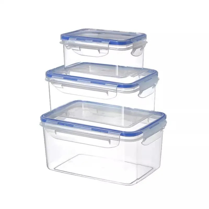 Stackable Airtight Food Containers BPA-Free Kitchen Storage for Meal Prep & Fresh Produce Fridge & Microwave Safe