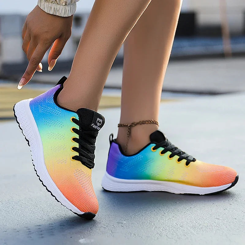Sneakers for Women 2024 Trend Comfortable Woman Shoes Luxury Brand Summer Footwear Breathable Casual Sport Running Walking Shoes