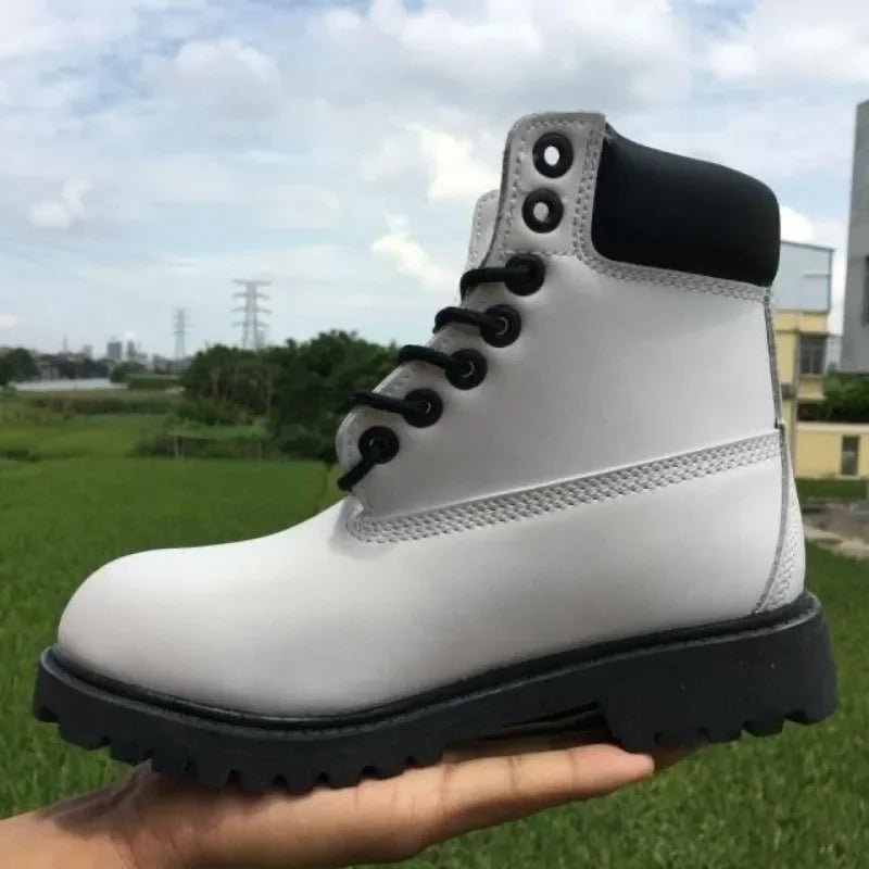 Autumn/Winter Unisex Mountain Climbing Footwear Top Quality Anti Slip Trekking Sneaker Outdoor Hiking Boot 36-45