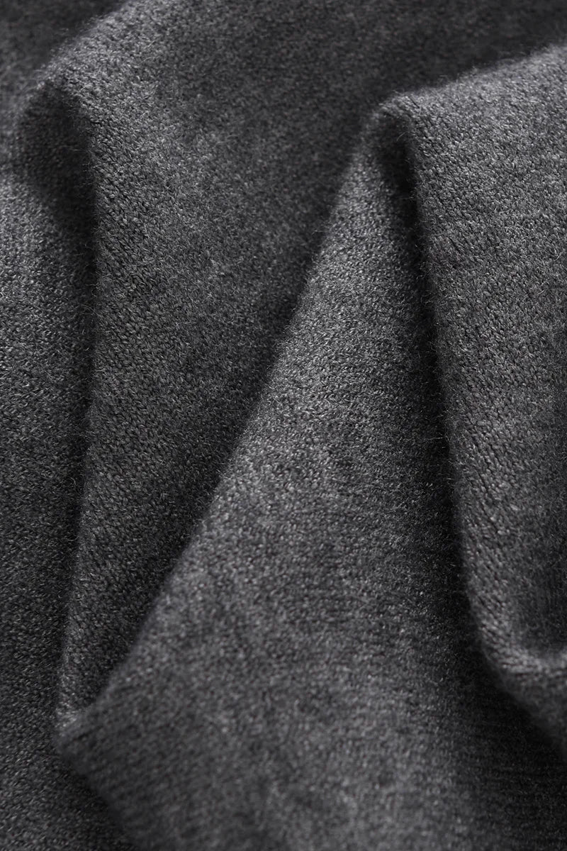 2025 Classic Polo Neck T-Shirt Pullover Men Knitwear Wool Lyocell Blend Sweater Short Sleeved Cool High-Quality Clothing Tops